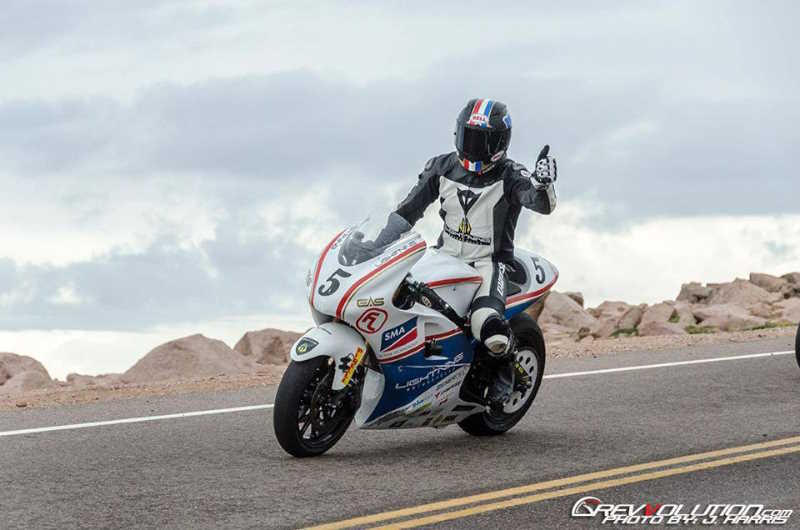 Lightning Motorcycles accelerates into the EV racing record books